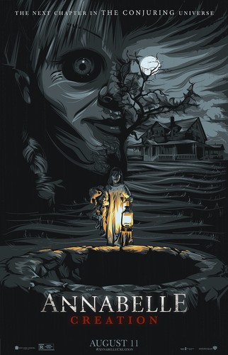 ANNABELLE CREATION POSTER HORROR STEPHANIE SIGMAN TALITHA BATEMAN - Foto 1 di 1