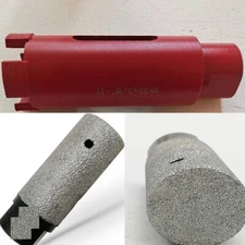 2" Diamond core drill bit finger milling bit stone granite hole grinding drum 
