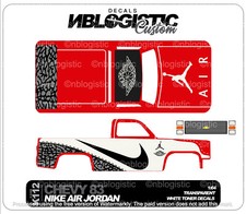 '83 CHEVY SILVERADO Custom WaterSlide Decal for hot wheels 1/64 112