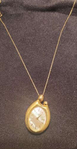Montre pendentif Colibri collier mère et enfant original de Janel Russell - Photo 1/5