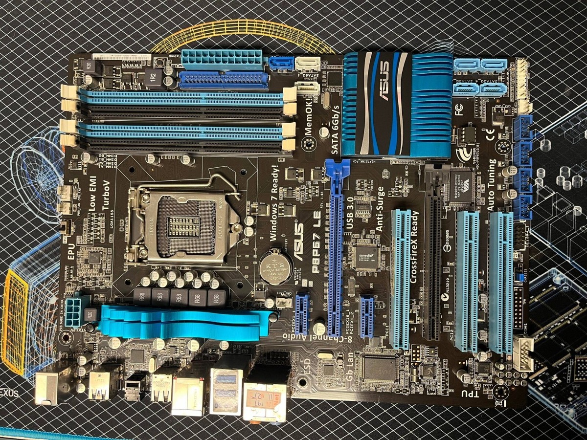 Asus P8p67 Le Intel 2600 Motherboard Upgrade Bundle ASUS P8P67 LE