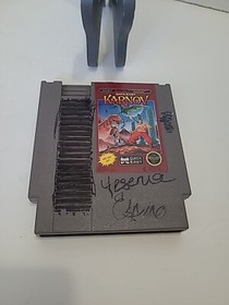 KARNOV -- NES Nintendo Original Classic Authentic Game TESTED GUARANTEED