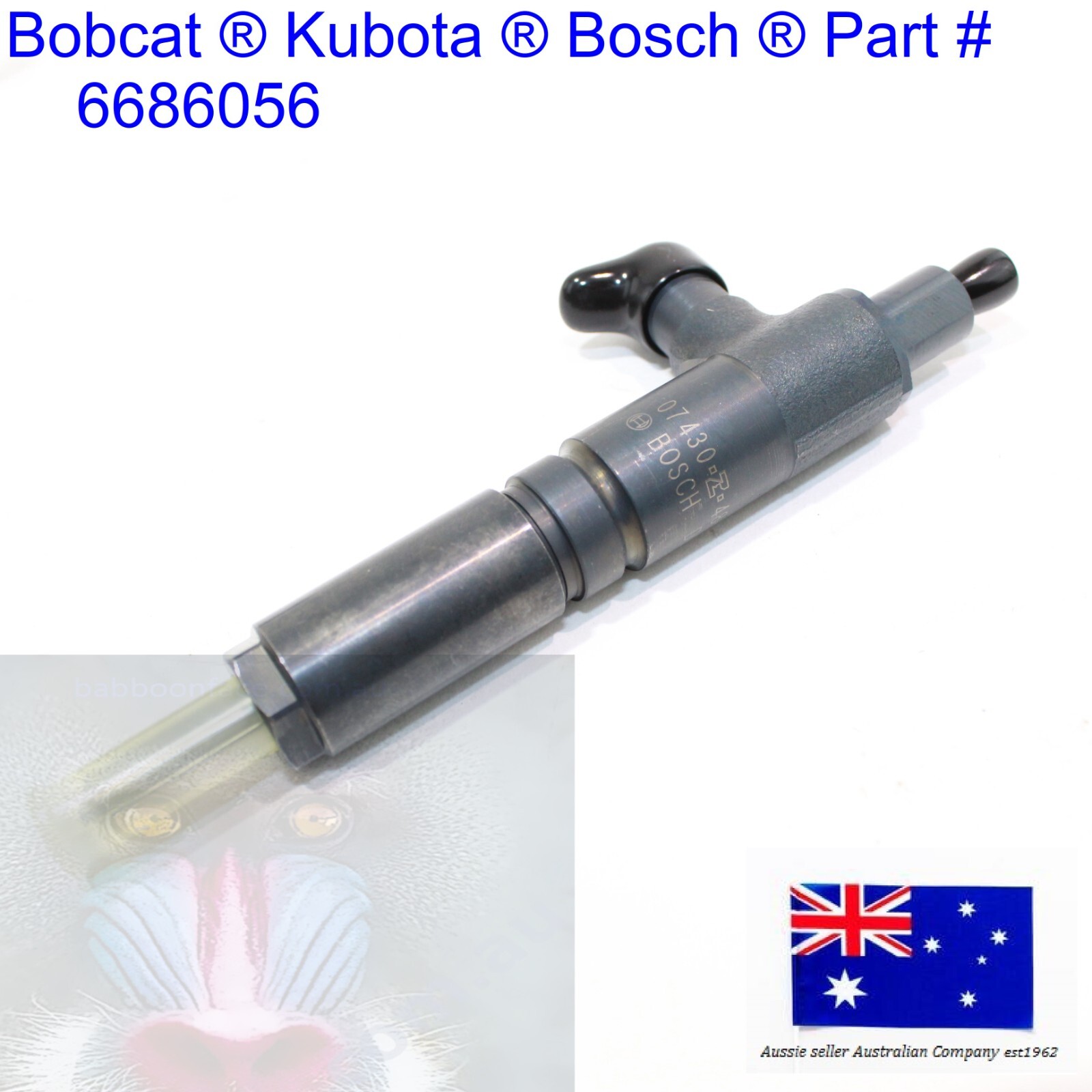 fits Bobcat Kubota Bosch Fuel Injector Injection Nozzle 6686056 V2403 S205 T180