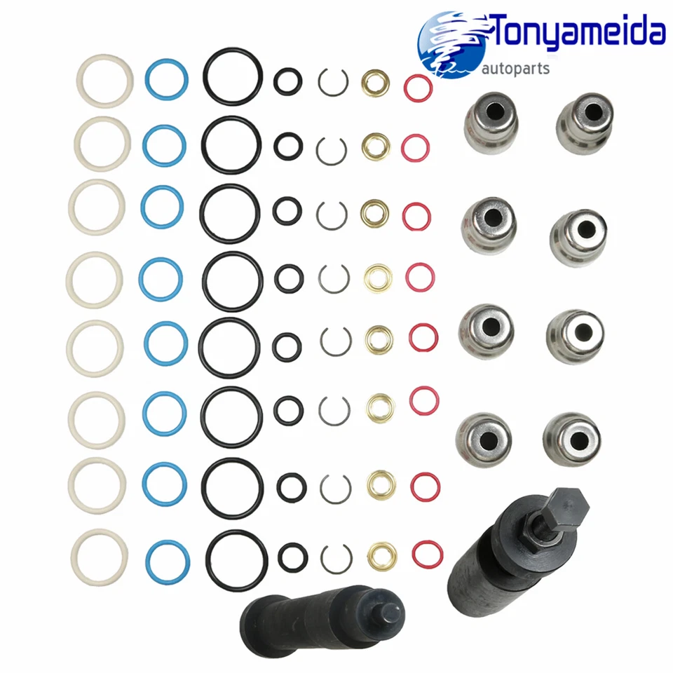 Kit de herramienta y instalación de extracción de taza de manguito inyector de 6,0 L para Ford Powerstroke 2003-10 Foto 3 de 4