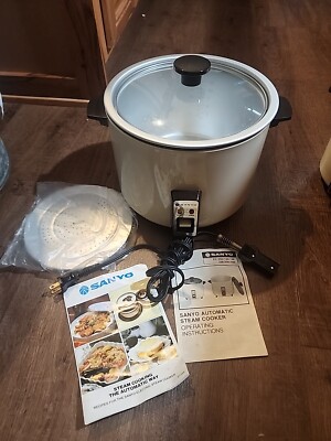 Sanyo rice cooker accessories measuring cup inner pot steaming tray