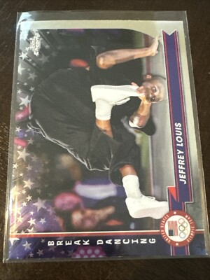 2024 Topps Chrome US Olympics Jeffrey Louis Base NM