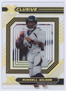 2022 Panini XR X-Clusive Gold Russell Wilson Denver Broncos #XC-8