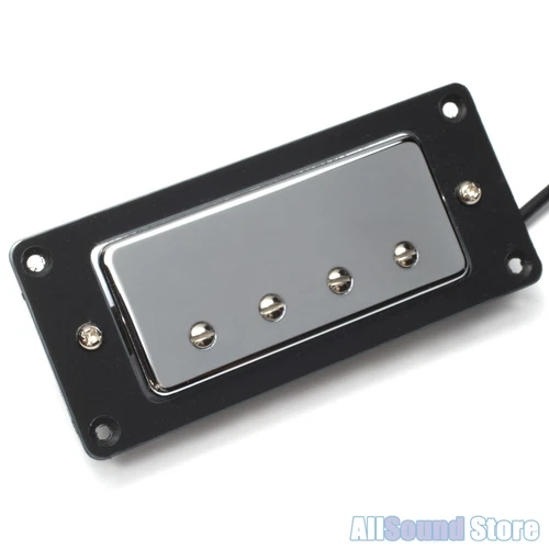 Artec 4-String Bass Humbucker Neck Pickup for Gibson, Epiphone - CHROME
