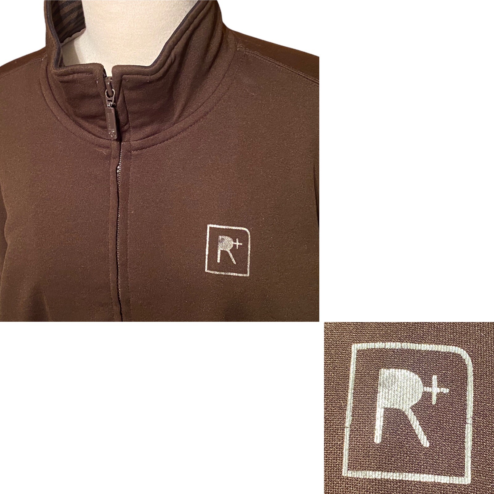 Mens Vintage Heavyweight Rocawear Brown Track Jacket … Gem