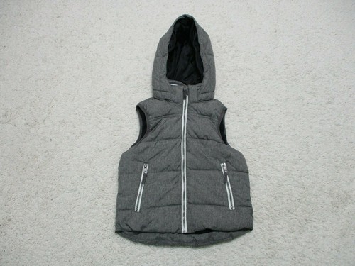H\u0026M LOGG Vest 8-9 Youth Kids Gray 