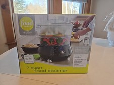 Food Network 7 Quart 2 Tier Food Steamer NEW