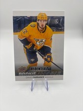 2021-22 Upper Deck Credentials - Rookie Arrivals David Farrance #RA-32 (RC)