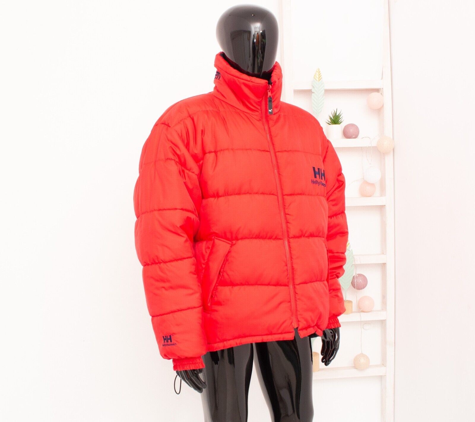 Helly Hansen Reversible Down Red/Black Jacket  Pu… - image 10