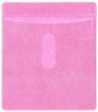 CD Double-sided Plastic Sleeve Pink Lot