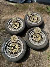 BBS Split Rim 15 4x100 Reps Alloy Wheels Golf, BMW