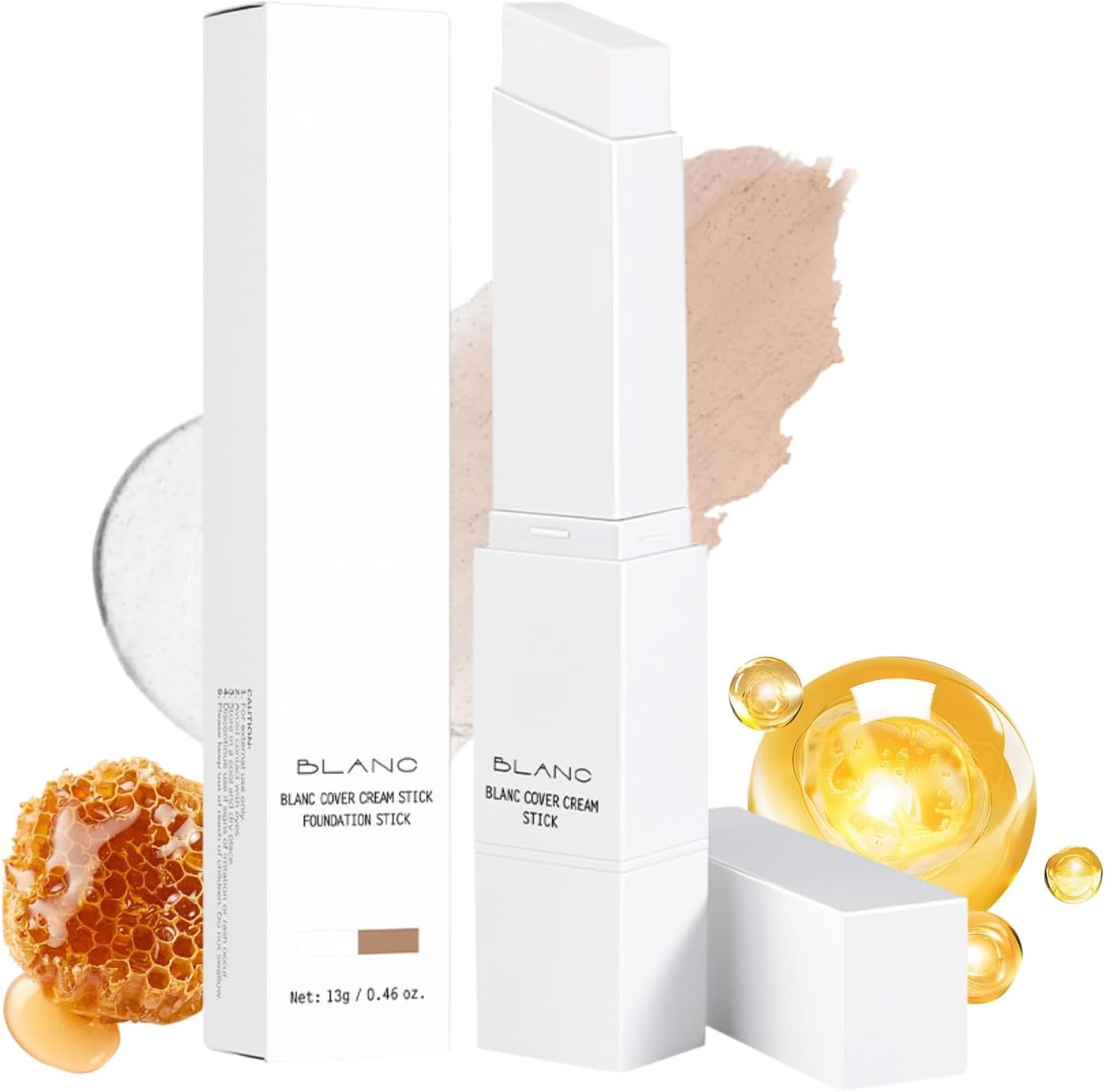 Color Changing Foundation Stick, Korean Makeup Foundation Stick, Full Coverage