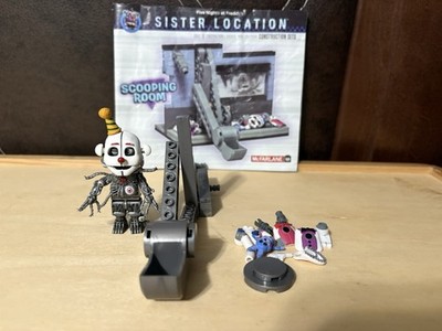 FNaF Five Nights at Freddy s Mcfarlane Ennard Figure & Scooper Room Pieces