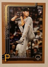 2025 Topps Update Gold Braxton Ashcraft Rookie #US32 /2025 Pirates
