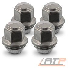 FEBI BILSTEIN 4x RADMUTTER KEGELBUND M12 x 1,5 mm FÜR FORD FIESTA FOCUS C-MAX