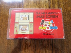 NINTENDO Mickey & Donald Game & Watch (DM-53) in Excellent Condition