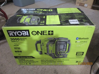 #ad #ad Ryobi One 18V Battery Inverter Power Station 8 Port Charger Tool Only $429.00