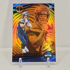 2023 Panini Illusions Jaxon Smith-Njigba Rookie Orange #91 Seattle Seahawks NFL