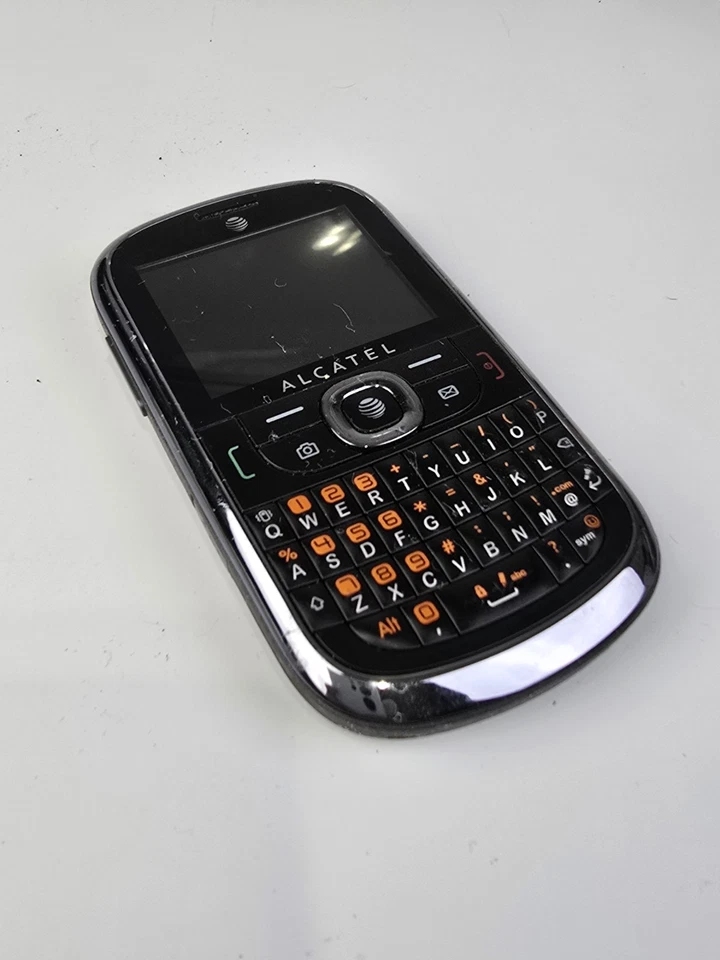 Alcatel OT871AG Cellular Phone (AT&T GoPhone) - Black - NO BATT - Image 3 of 4