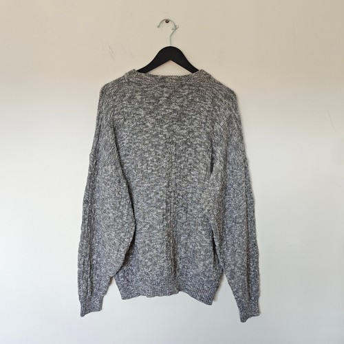 St Michaels Jumper Crew Neck Grey Mens XL Crew Neck - Picture 5 of 5