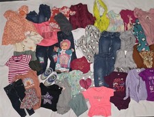 Huge 35  Clothing Lot GIRLS 0 3 6 12 18 24 Months VALENTINES DAY EASTER SPRING
