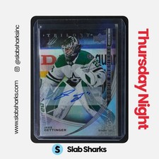 2020 UPPER DECK TRILOGY #99 JAKE OETTINGER SILVER FOIL AUTO RC ROOKIE /199