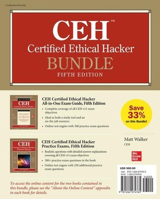 Ceh Certified Ethical Hacker Bundle, Fifth Edition | Matt Walker | englisch