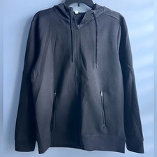 Member's Mark Men's Everyday Active Full Zip Hoodie Black Size Small