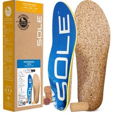 Performance Thick Insoles - Custom Moldable Orthotic Support for Any Arch Typ...