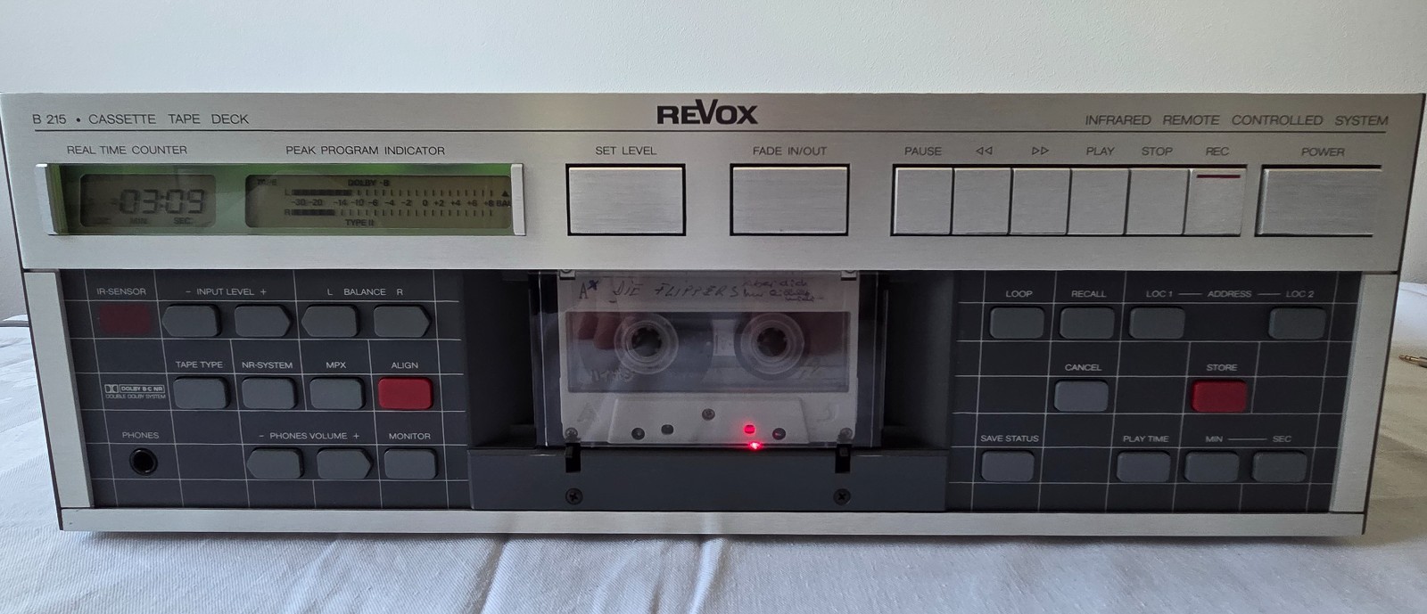 REVOX B 215  High End Tapedeck  Revidiert