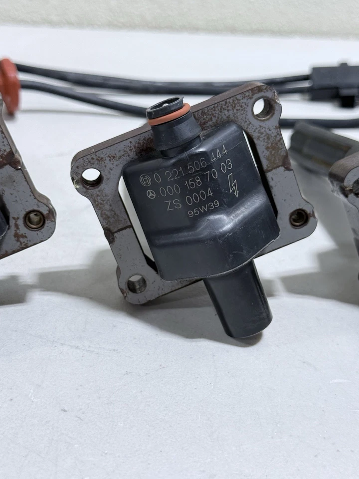 Juego de bobinas de encendido motor Mercedes R129 W140 SL320 S320 E320 1994-1997 OEM #6405 Foto 3 de 4