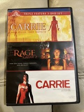 Carrie Triple Feature: Carrie /the Rage: Carrie 2 / Carrie OOP HORROR