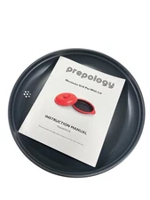 Prepology Microwave Grill Pan With Cover Color Is Cracked Pepper