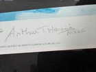 Arthur 'Bomber' Harris pencil signed Bomber Command RAF WW2