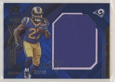 2019 Panini XR Rookie XL Materials Blue 33/49 Darrell Henderson #RXM-25 1u6