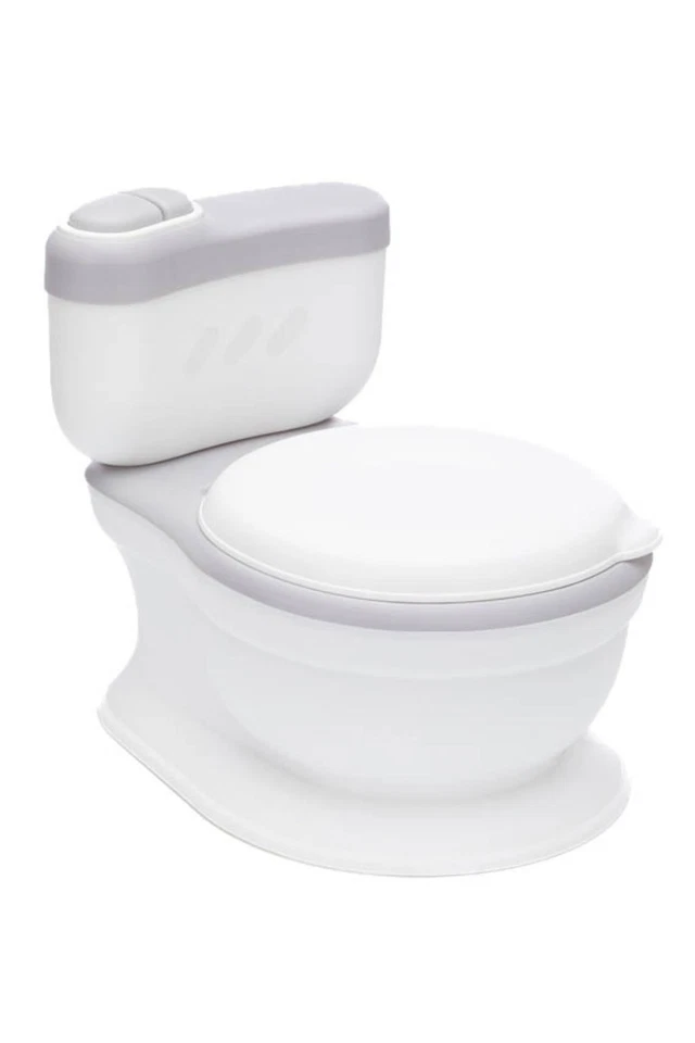 Fillikid Mini Toilette mit Fach grau weiß Toilettentrainer Toilettensitz Kinder - Bild 1 von 2