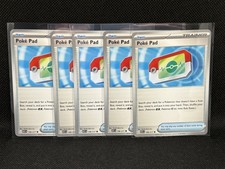 Pokemon TCG POKE PAD 198/217 Ascended Heroes Trainer Card Lot x5