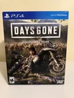 Sony Interactive Days Gone Collector's Edition PS4 Steelbook Statue Art Book