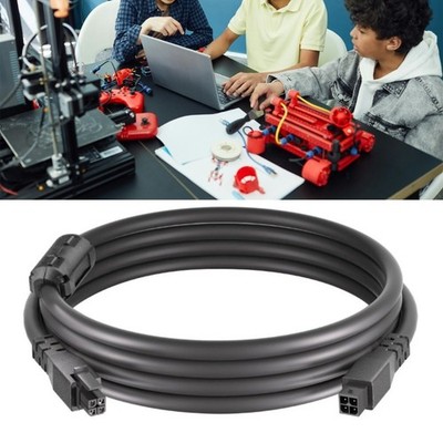 4Pin Extension Cable 3D Printer Copper Extension Jumper Cord Connector
