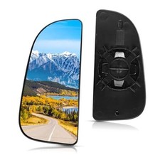 Mirror Glass Compatible with Dodge 2010 Left Driver Side 2010-2018 Ram 3500
