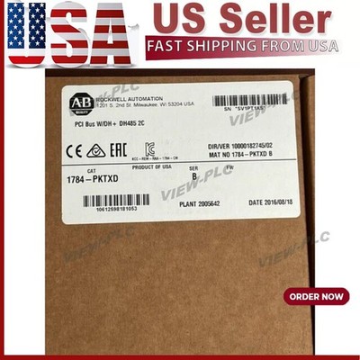 Allen-Bradley 1784-PKTXD Data Highway Pl PC Communication Card US Free Tax