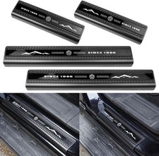 Door Sill Entry Guards Compatible with for Ford Bronco 4 Door 2021 2022 2023 ...
