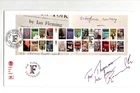 GB 2008 James Bond Mini Sheet Cotswold FDC SIGNED by Rosamund Pike Autographed