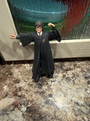 #ad Harry Potter Action Figure Missing Wand And Stand $14.95