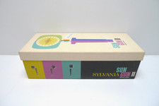 Sylvania Vintage Sun Gun II SG-55 Wired Movie Light w/ Documents