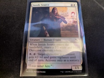 MTG Magic the Gathering FOIL Inside Source MKM!
